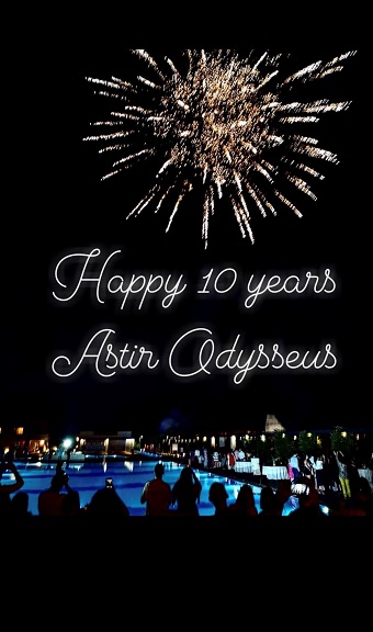 10 χρόνια Αstir Odysseus Kos Resort and Spa και το ταξίδι συνεχίζεται… 